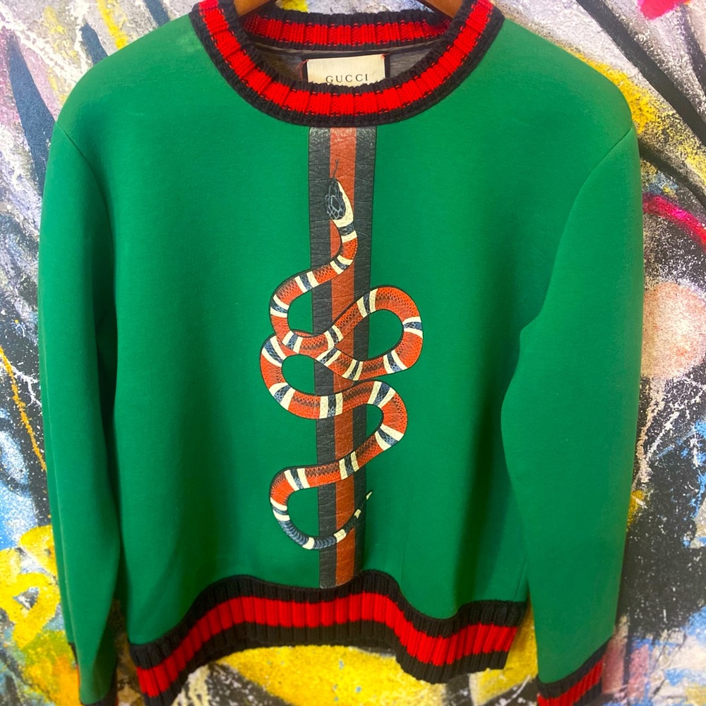 Gucci Snake Sweater